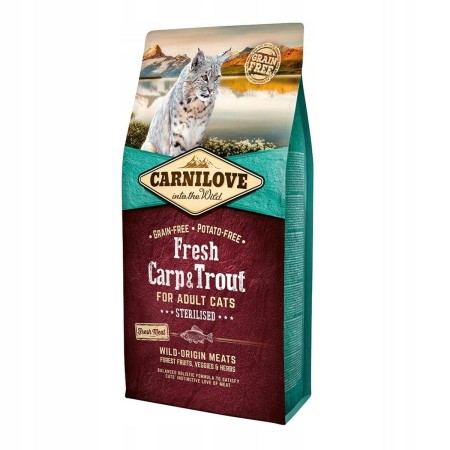 Comida para gato Carnilove Pescado 6 Kg