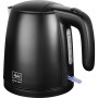 Hervidor Melitta PRIME AQUA MINI BLACK EDITION 1 Negro Acero Inoxidable plástico,acero inoxidable 2200 W 1,7 L