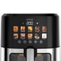Freidora de Aire N'oveen AF770 Negro Plateado 1700 W 6,5 L