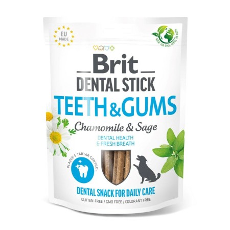 Snack para Perros Brit Dental Stick Teeth & Gums Cahmomile 251 g