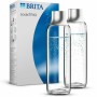 Thermos Brita 1046733 Gris Transparent Argenté Acier inoxydable 1 L (2 Unités)