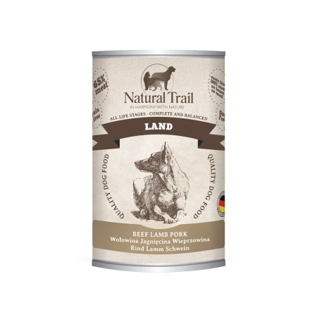 Comida húmeda NATURAL TRAIL Carne de vacuno 400 g