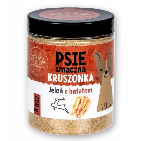 Snack para Perros Zoya Deer crumble with sweet potato Ciervo 200 g