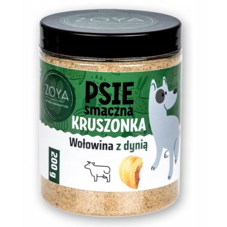Snack pour chiens Zoya Beef and pumpkin crumble Viande de bœuf 200 g