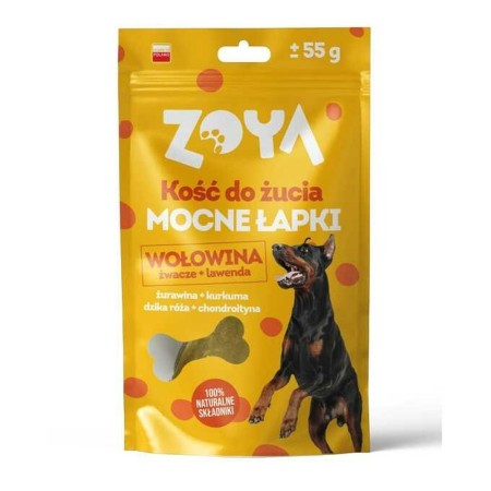 Snack pour chiens Zoya Chewing bone Beef with lavender Viande de bœuf 55 g