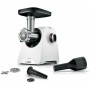 Picadora de Carne BOSCH MFWS420W Blanco Negro Acero Inoxidable