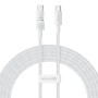 Cable USB-C a USB-C Baseus P10373000211-01 Blanco 2 m