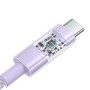 Cable USB-C a USB-C Baseus P10373000511-01 Púrpura 2 m