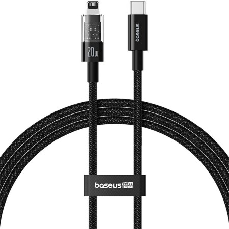 Câble USB-C vers Lightning Baseus P10373001111-00 Noir 1 m