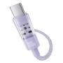Câble USB A vers USB-C Baseus P10373002511-01 Pourpre 2 m