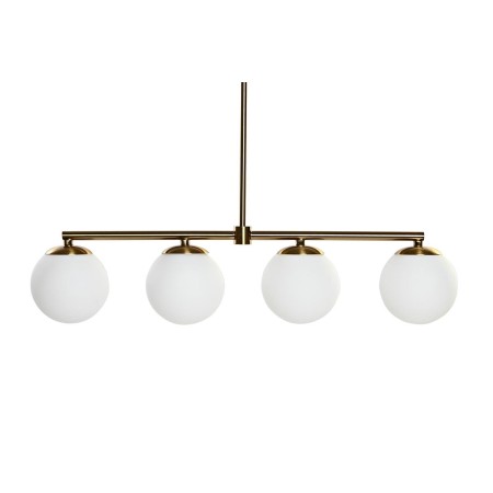 Suspension DKD Home Decor Doré Blanc (82 x 15 x 20 cm)