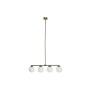 Suspension DKD Home Decor Doré Blanc (82 x 15 x 20 cm)