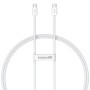 Câble USB-C vers USB-C Baseus P10365200211-00 Blanc 1 m