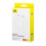 Câble USB-C vers USB-C Baseus P10365200211-00 Blanc 1 m