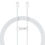 Cable USB-C a USB-C Baseus P10365200211-01 Blanco 2 m