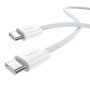 Cable USB-C a USB-C Baseus P10365200211-01 Blanco 2 m