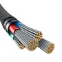 Cable USB a Lightning Baseus P10355802111-00 Negro 1 m