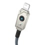 Cable USB a Lightning Baseus P10355802111-01 Negro 2 m