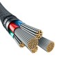 Cable USB-C a Lightning Baseus P10355803221-00 Blanco Negro 1 m