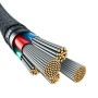 Cable USB-C a Lightning Baseus P10355803221-01 Blanco Negro 2 m