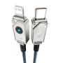 Cable USB-C a Lightning Baseus P10355803221-01 Blanco Negro 2 m
