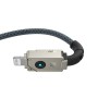 Câble USB-C vers Lightning Baseus P10355803221-01 Blanc Noir 2 m