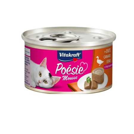Aliments pour chat Vitakraft Poésie Mousse Duck Canard 85 g