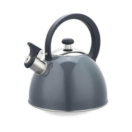 Tetera Feel Maestro MR-1302-GREY Negro Gris Acero Inoxidable 2,5 L