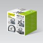 Tetera Feel Maestro MR-1302-GREY Negro Gris Acero Inoxidable 2,5 L