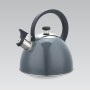 Tetera Feel Maestro MR-1302-GREY Negro Gris Acero Inoxidable 2,5 L