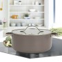 Olla con Tapa Feel Maestro MR-4009-18 Gris Metal Aluminio 18 cm 1,9 L
