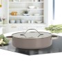 Poêle Feel Maestro MR-4009-28S Gris Métal Aluminium Ø 28 cm