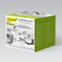 Olla con Tapa Feel Maestro MR-3522-6M-BLACK Plateado Acero Acero Inoxidable Ø 18 cm Ø 20 cm Ø 16 cm 2,5 L 1,8 L 3,5 L (6 Piez