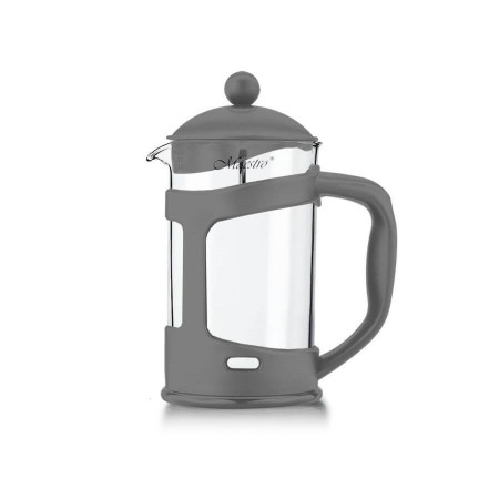 Tetera Feel Maestro MR-1665-800 Gris Acero Inoxidable Vidrio de Borosilicato 800 ml