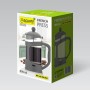 Tetera Feel Maestro MR-1665-800 Gris Acero Inoxidable Vidrio de Borosilicato 800 ml