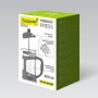 Tetera Feel Maestro MR-1665-800 Gris Acero Inoxidable Vidrio de Borosilicato 800 ml