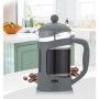 Tetera Feel Maestro MR-1665-800 Gris Acero Inoxidable Vidrio de Borosilicato 800 ml