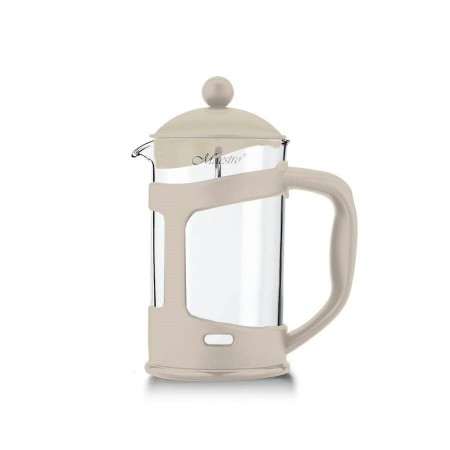 Tetera Feel Maestro MR-1665-800 Marfil Acero Inoxidable Vidrio de Borosilicato 800 ml