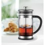 Tetera Feel Maestro MR-1860-1000 Negro Acero Acero Inoxidable Vidrio de Borosilicato 1 L