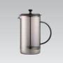 Tetera Feel Maestro MR-1861-1000 Negro Translúcido Acero Inoxidable Vidrio de Borosilicato 1 L