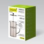 Tetera Feel Maestro MR-1861-600 Negro Translúcido Acero Inoxidable Vidrio de Borosilicato 600 ml