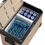 Mini réfrigérateur Yolco TCX50 Noir Sable 60 W 10 L 40 L 52 L
