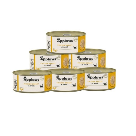 Aliments pour chat Applaws Chicken Breast in Broth Poulet
