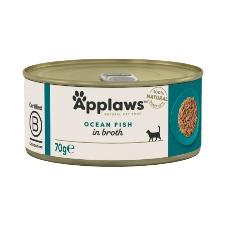 Aliments pour chat Applaws Ocean Fish in Broth Poisson 70 g