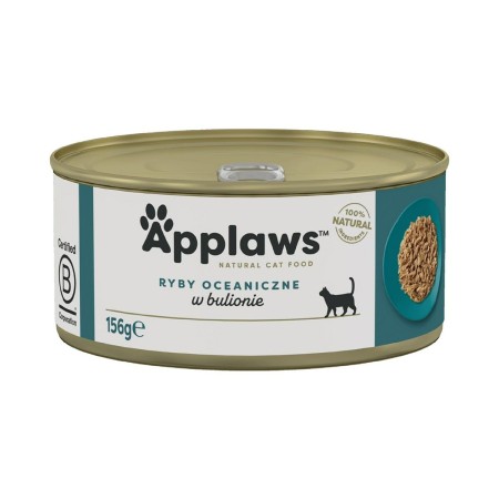 Aliments pour chat Applaws Ocean fish in broth Poisson 156 g