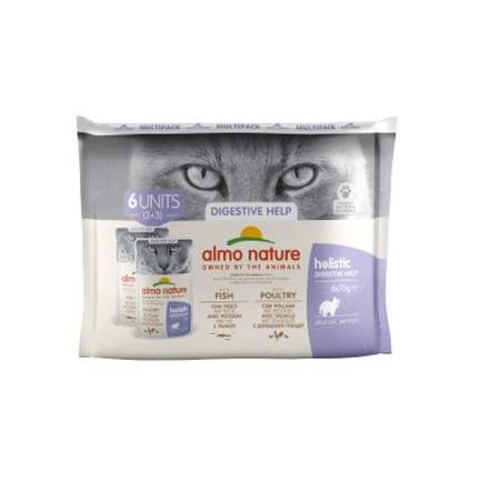 Comida para gato Almo Nature Multipack Digestive