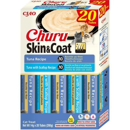 Snack para Gatos Inaba Churu Skin&Coat Pescado