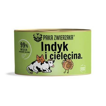 Comida para gato Paka Zwierzaka 200 g