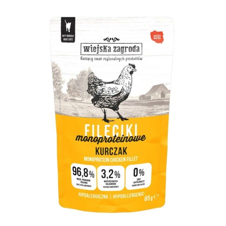 Aliments pour chat WIEJSKA ZAGRODA Poulet 85 g
