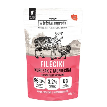 Aliments pour chat WIEJSKA ZAGRODA Poulet 85 g